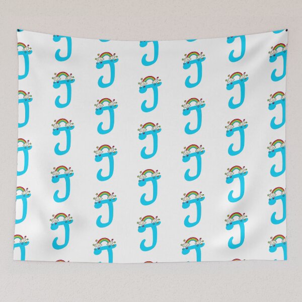 Item preview, Alphabet Letter J Rainbow designed and sold by T Kids.