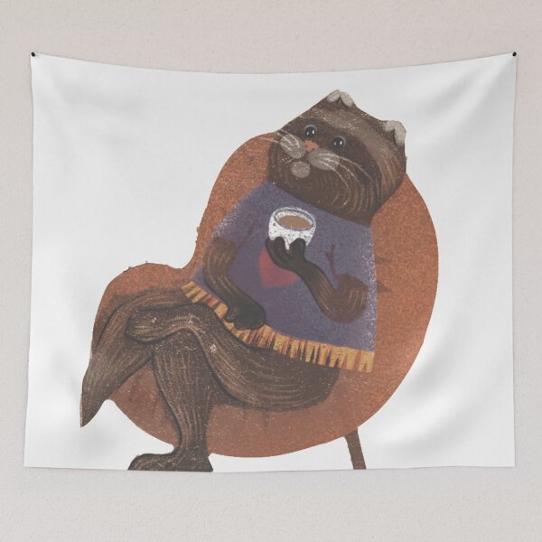 Item preview, Ferret Tea Time designed and sold by BookBuzz.