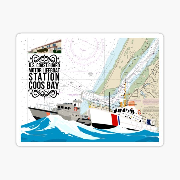 Artikel-Vorschau von Kartenkunst - Küstenwache Station Coos Bay, designt und verkauft von AlwaysReadyCltv.