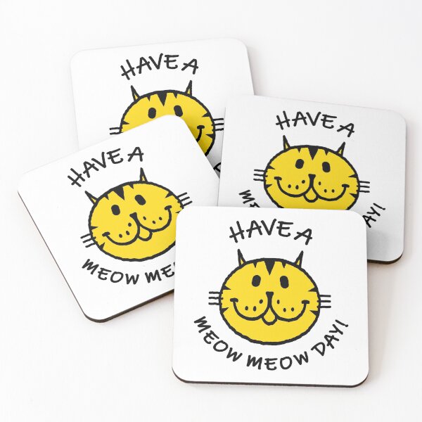 Item preview, HAVE A MEOW MEOW DAY! tabby cat version designed and sold by RawSunArt.