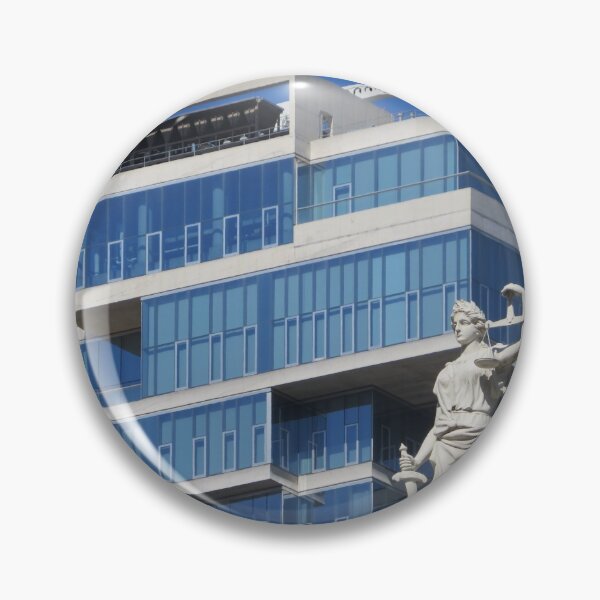 Item preview, Classic Statue, Modern Architecture, Lower Manhattan, New York City designed and sold by lenspiro.