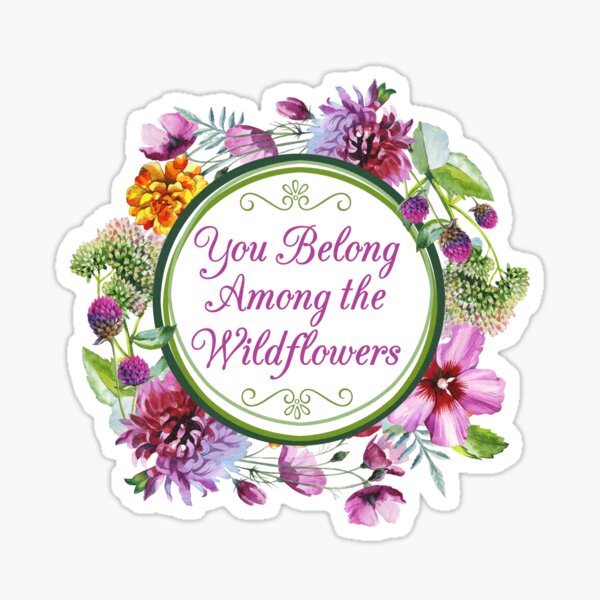 Inspirational Word Stickers English Slogan Colorful Flowers - Temu