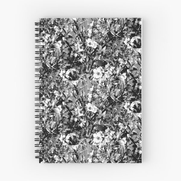 Item preview, Garden Black Flower Landscaping on Black Background designed and sold by Archer25.
