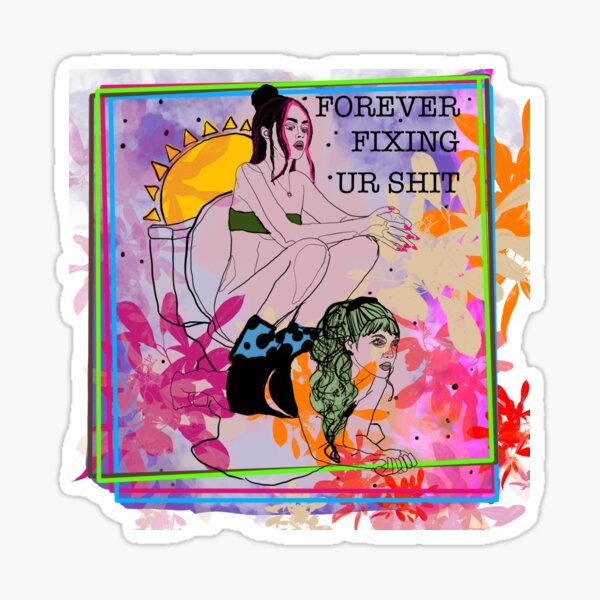 Squatty Potty 4 life Sticker for Sale by Anna Fox