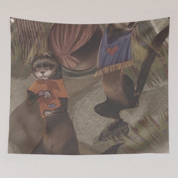 Item preview, Monday Morning Ferret Mania designed and sold by BookBuzz.