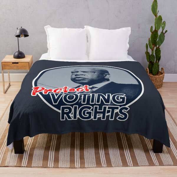Item preview, John Lewis - Protect Voting Rights (grays) designed and sold by Thelittlelord.