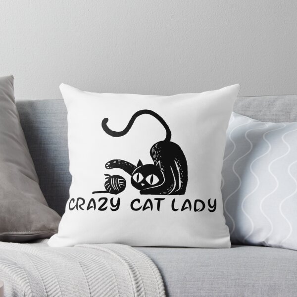 Item preview, Crazy Cat Lady designed and sold by CozyCoveDesigns.