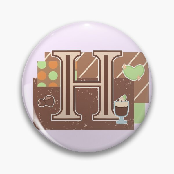 Item preview, Pastel Letter “H” - Hazelnut Pudding  designed and sold by CDEuphoria.