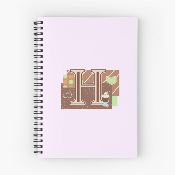 Item preview, Pastel Letter “H” - Hazelnut Pudding  designed and sold by CDEuphoria.