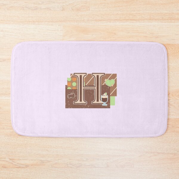 Item preview, Pastel Letter “H” - Hazelnut Pudding  designed and sold by CDEuphoria.