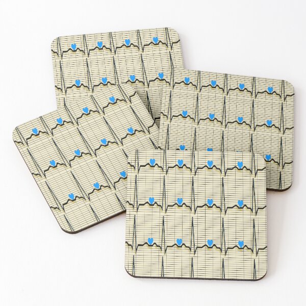 Item preview, Cardiac Rhythm Strips Yellow designed and sold by gailg1957.
