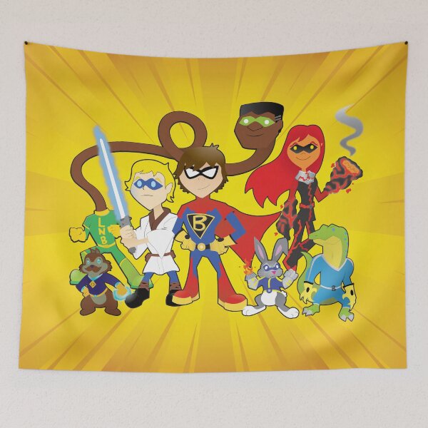 Item preview, Super Benji Team designed and sold by industrialbambi.