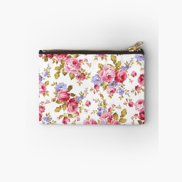 Item preview, PINK AND BLUE FLORAL  designed and sold by AMYJAMIN.
