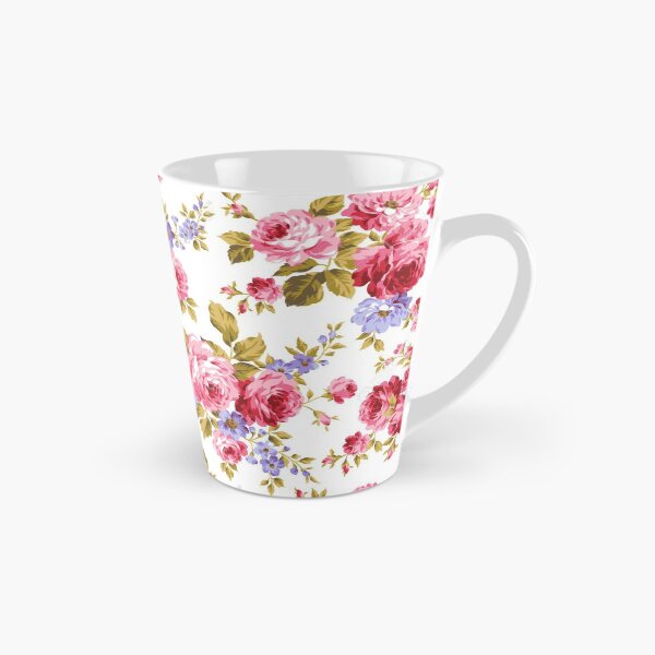 Item preview, PINK AND BLUE FLORAL  designed and sold by AMYJAMIN.