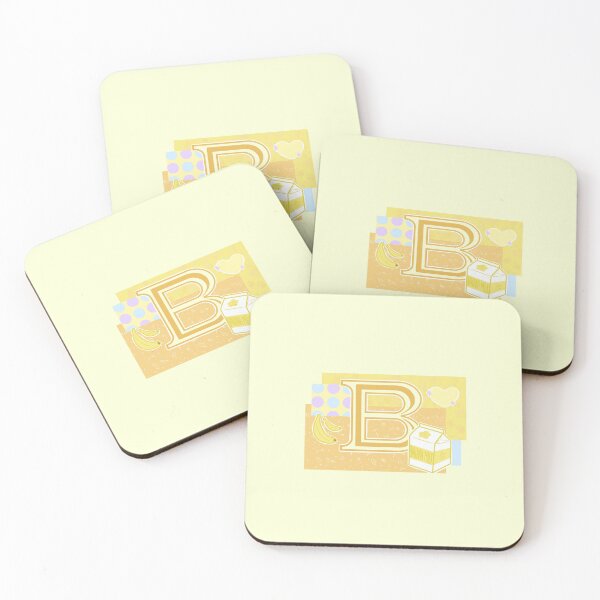Item preview, Pastel Letter “B” - Banana designed and sold by CDEuphoria.