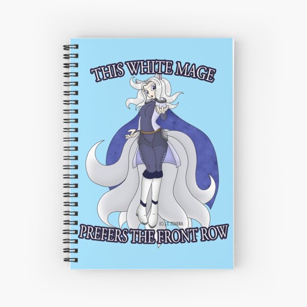 Not Your Typical White Mage Spiral Notebook