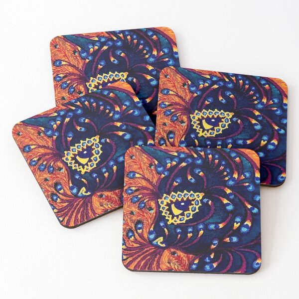 Item preview, “Psychedelic Cat” by Louis Wain designed and sold by PatricianneK.