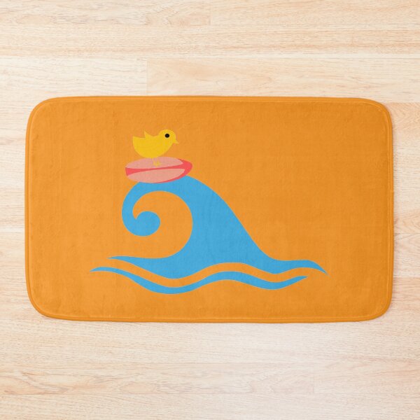 Item preview, Surf chick orange background designed and sold by oxoxoxo.