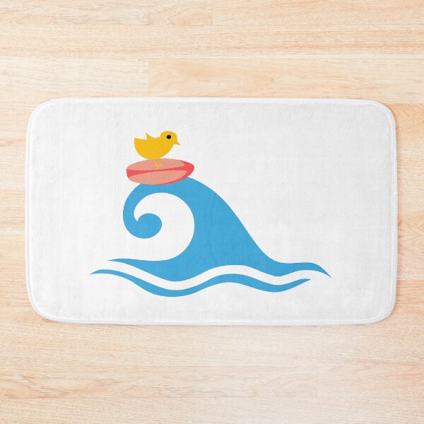 Item preview, Surf chick white background designed and sold by oxoxoxo.