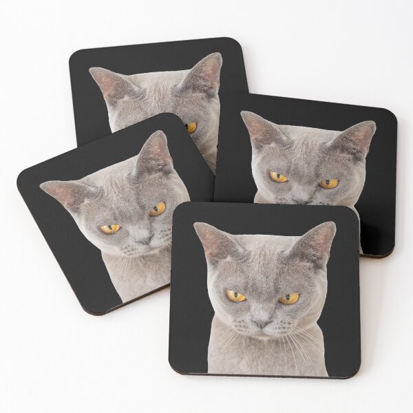 Item preview, Cute Mad Cat (Black BG) designed and sold by FilipeFerreira.