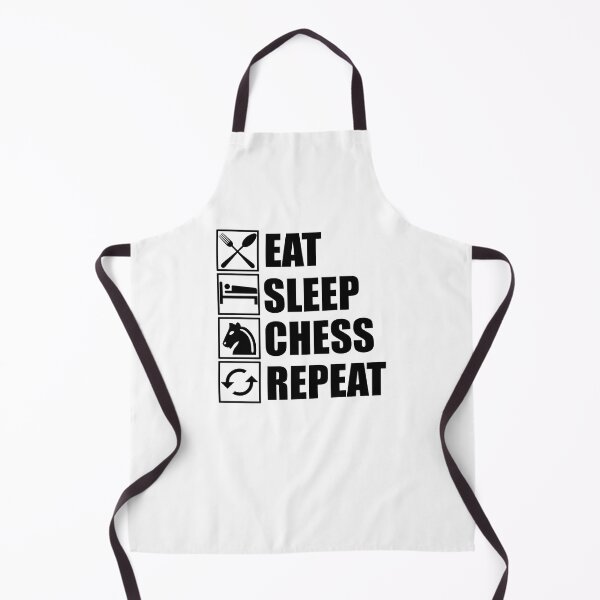 Item preview, Eat Sleep Chess Repeat designed and sold by Adel Qasem.