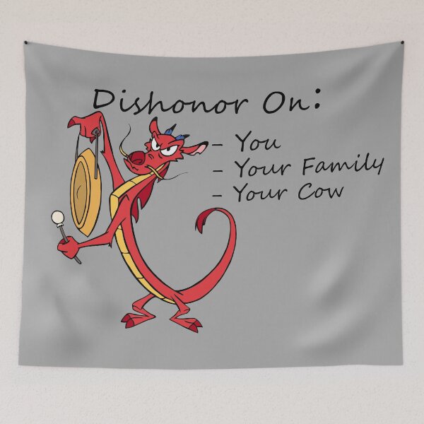 Item preview, Dishonor on: you, your family, your cow designed and sold by Friend of Frogs.
