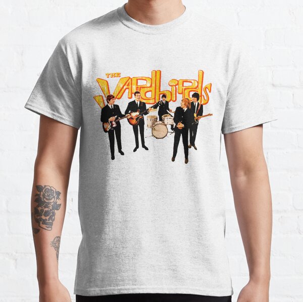 the yardbirds english rock band distressed retro vintage tshirt design Classic T-Shirt