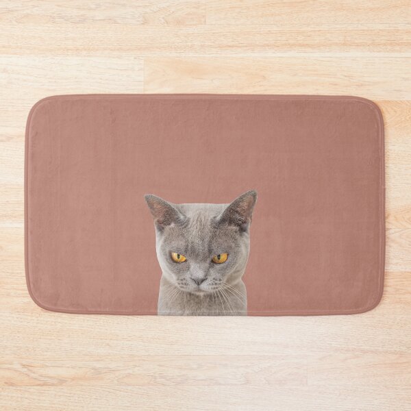 Item preview, Cute Mad Cat (Beige BG) designed and sold by FilipeFerreira.