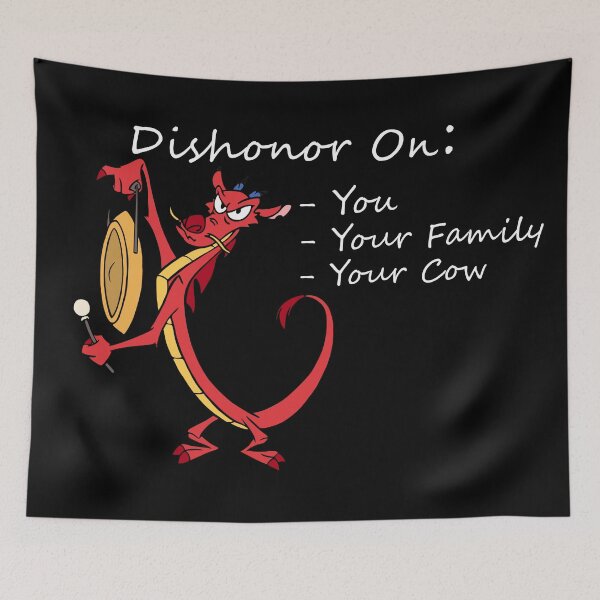 Item preview, Dishonor on: you, your family, your cow designed and sold by Friend of Frogs.