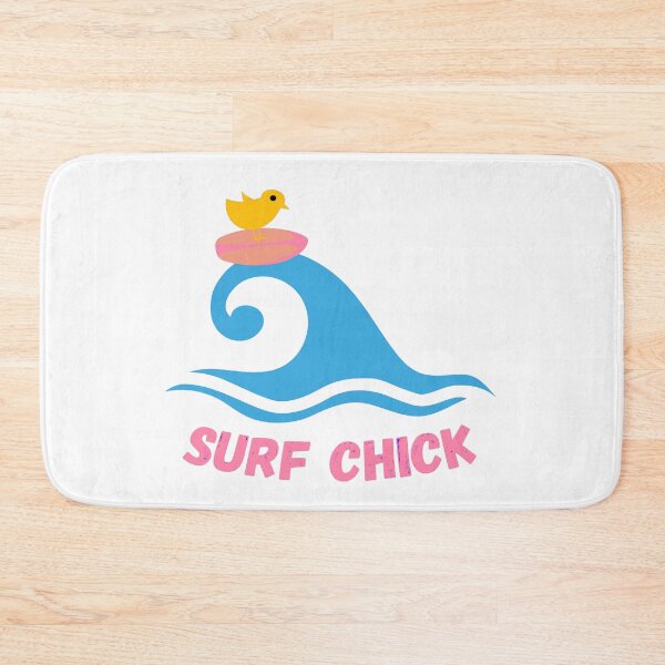 Item preview, Surf chick cool white background designed and sold by oxoxoxo.