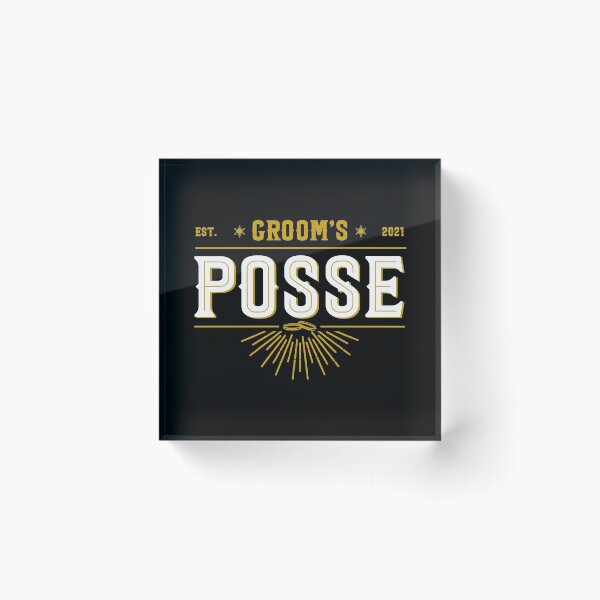 Item preview, Groom's Possie. Bachelor party. 2021 Wedding Party designed and sold by Uppercase Tees.