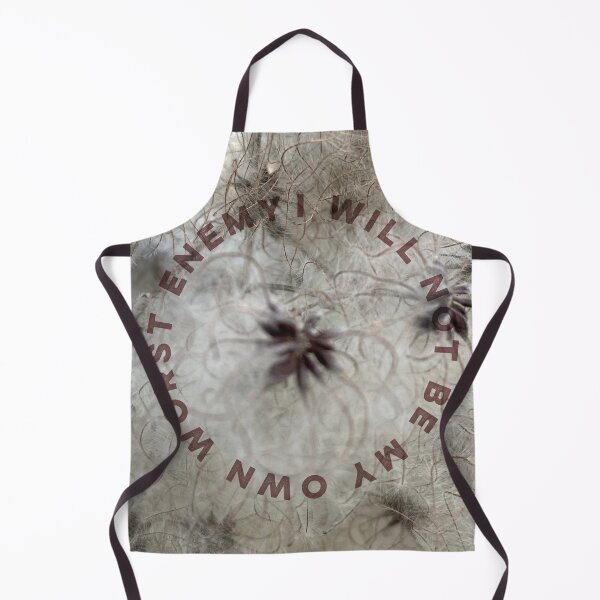 Item preview, I Will Not Be My Own Worst Enemy designed and sold by AngieFadel.