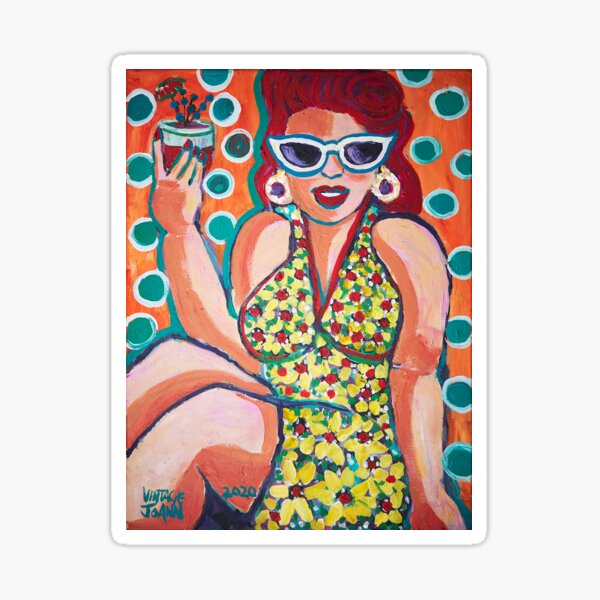 Item preview, Poolside Mama designed and sold by vintagejoann.
