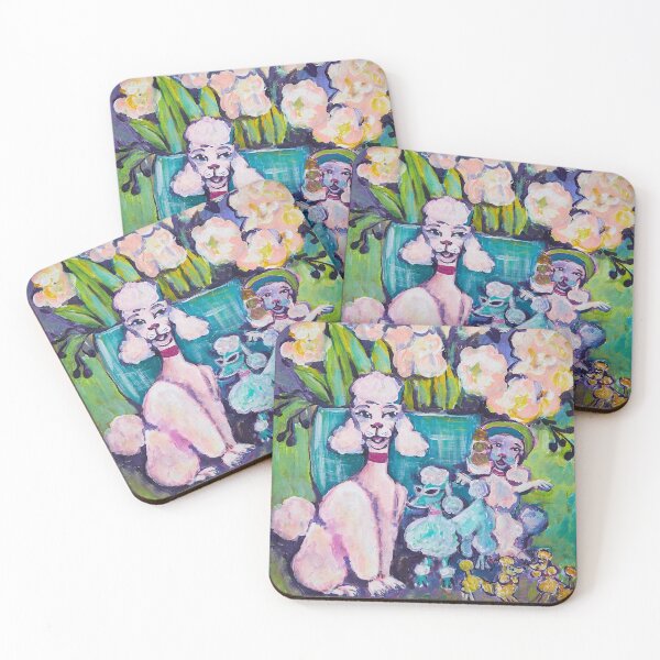 Item preview, Poodle Posse designed and sold by vintagejoann.