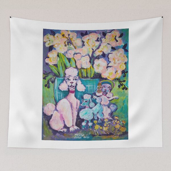 Item preview, Poodle Posse designed and sold by vintagejoann.