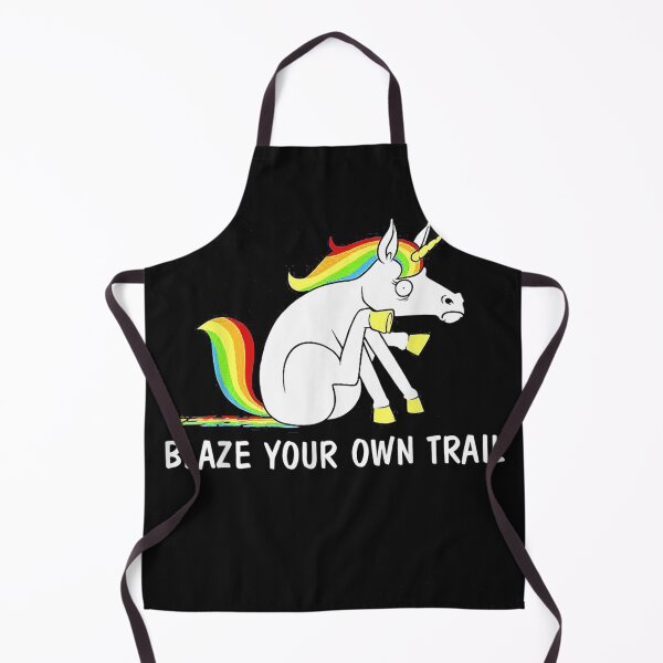 Artikelvorschau, Blaze Your Own Trail Einhorn entworfen und verkauft von markbauch.