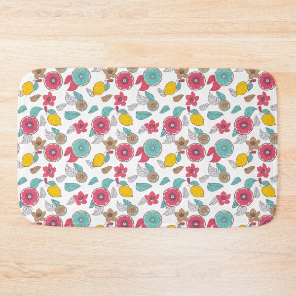 Item preview, Multicolored lemons and leafs designed and sold by josephaueraur.