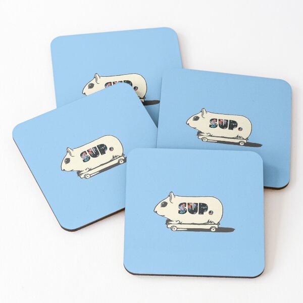 Item preview, Sup gerbil on a skateboard text designed and sold by Captain-Jackson.
