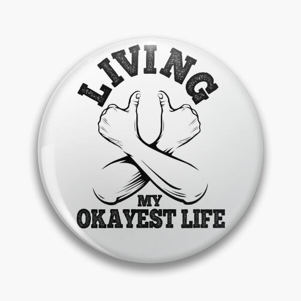 Item preview, Living My Okayest Life Meh Tee designed and sold by LeGND.