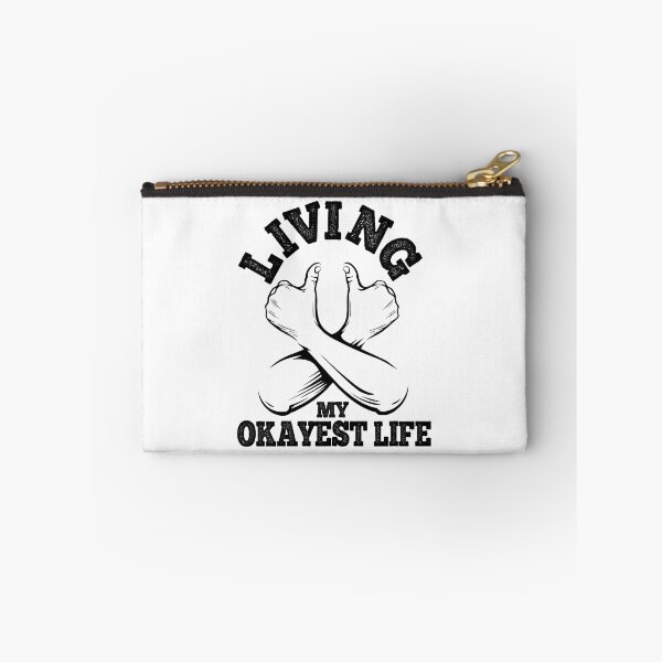 Item preview, Living My Okayest Life Meh Tee designed and sold by LeGND.