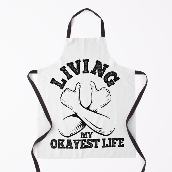 Item preview, Living My Okayest Life Meh Tee designed and sold by LeGND.