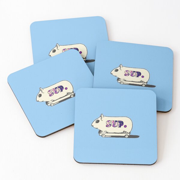 Item preview,  Sup gerbil on a skateboard text designed and sold by Captain-Jackson.