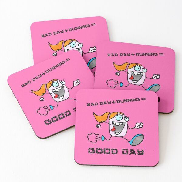 Item preview, Bad Day Plus Running Equals A Good Day designed and sold by The Feel Workshop.