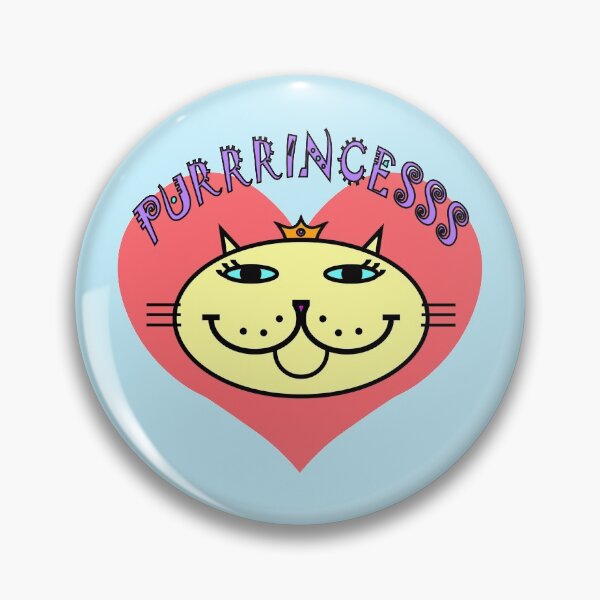 Item preview, PURRRincesss - sunny yellow designed and sold by RawSunArt.