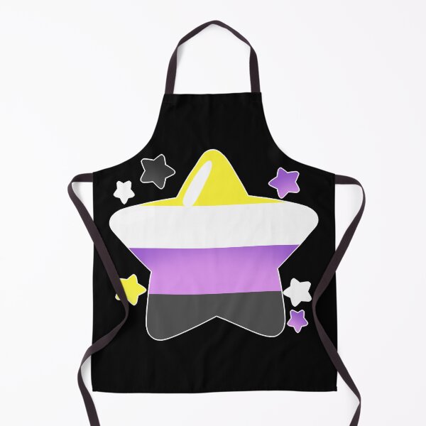 Item preview, LGBTQ+ Pride Flag Stars - Nonbinary designed and sold by leashonlife.