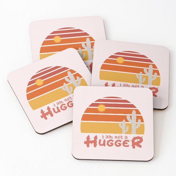 Item preview, i am not a hugger funny vintage cactus designed and sold by Fiona Shorts.