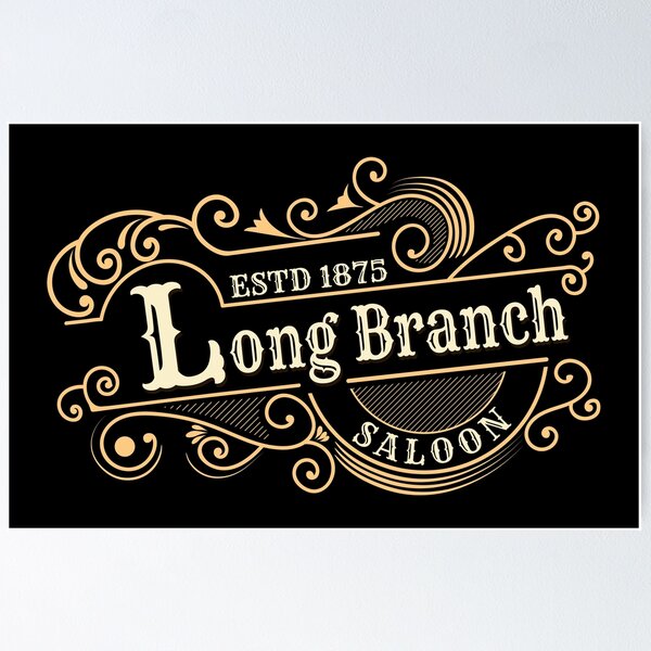 Gunsmoke | Long Branch Saloon Classic TV Poster for Sale by dwinburn