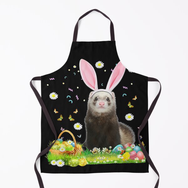 Item preview, Cute Ferret Easter Day Bunny Eggs Easter Costume designed and sold by markbauch.