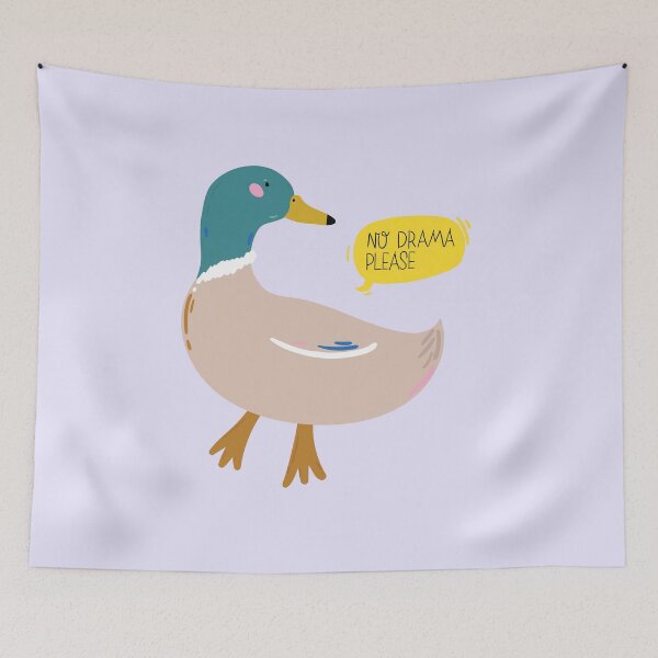 Item preview, No Drama Please Ducky designed and sold by riccagarden.
