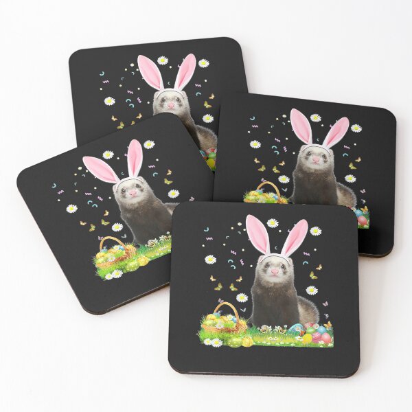 Item preview, Cute Ferret Easter Day Bunny Eggs Easter Costume designed and sold by markbauch.